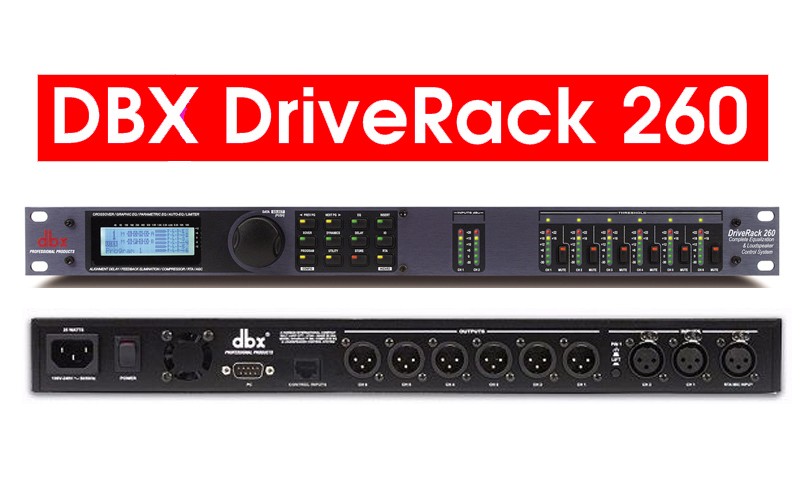 DBX Driverack PA260 Loại A 